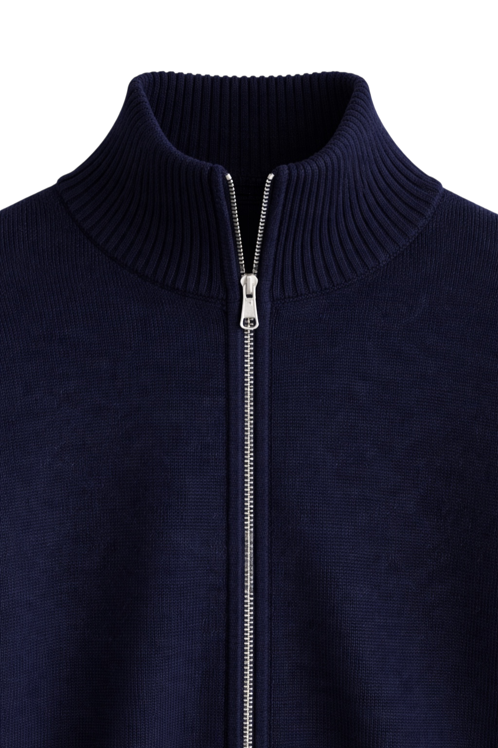 Bram - Heren Gebreid Vest met Ritssluiting en Casual Smart Uitstraling