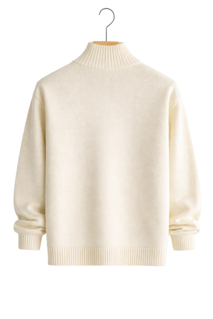 Bram - Heren Gebreid Vest met Ritssluiting en Casual Smart Uitstraling