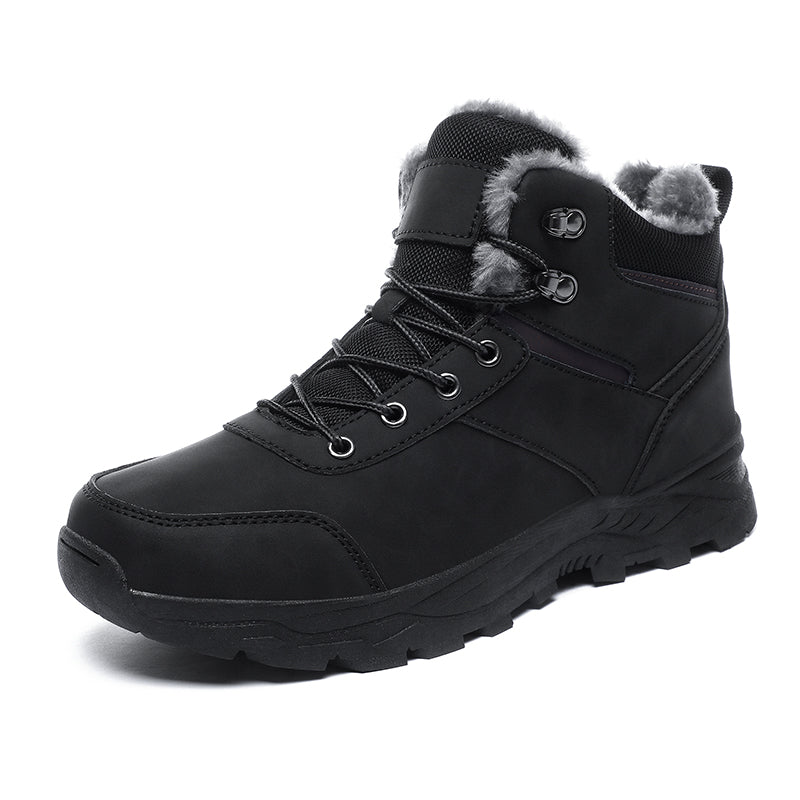 Bram - Heren Hoge Winterschoenen Waterdicht met Fleecevoering en Veters