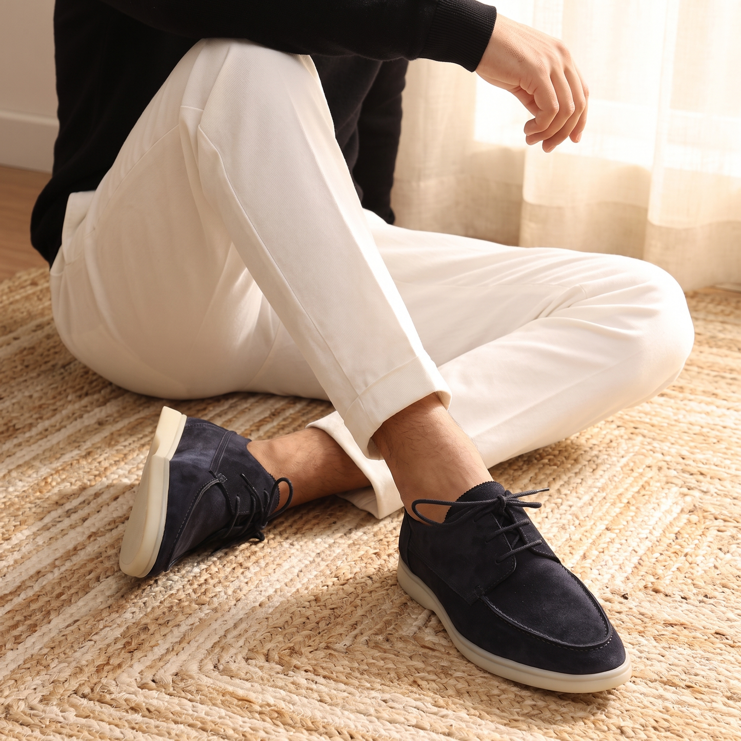 Bram - Heren Nette Schoenen Casual Smart Klassiek met Veterdetails