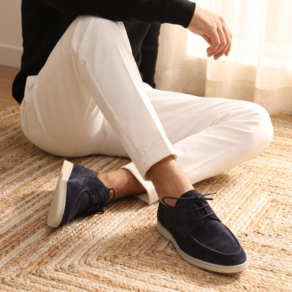 Bram - Heren Nette Schoenen Casual Smart Klassiek met Veterdetails