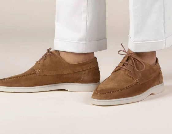 Bram - Heren Nette Schoenen Casual Smart Klassiek met Veterdetails