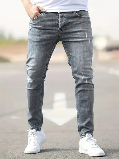 Bram - Heren Slim Fit Jeans met Smalle Pijp en Klassieke Uitstraling