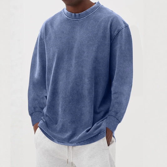 Bram - Heren Sweater Oversized Comfort met Laag Vallende Schouders