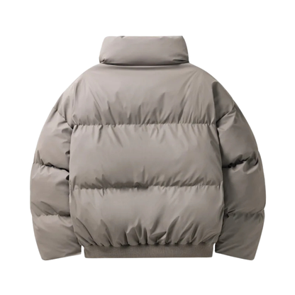 Bram - Heren Winterjas Oversized Puffer met Opstaande Kraag en Rits