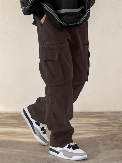Cargo Broek Heren - Wijde Fit met Grote Zijvakken | Casual