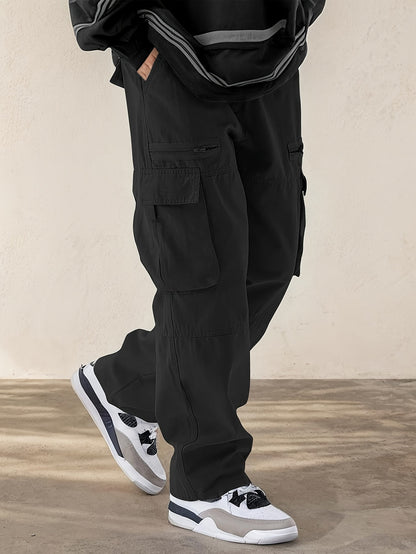 Cargo Broek Heren - Wijde Fit met Grote Zijvakken | Casual