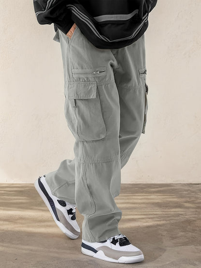 Cargo Broek Heren - Wijde Fit met Grote Zijvakken | Casual