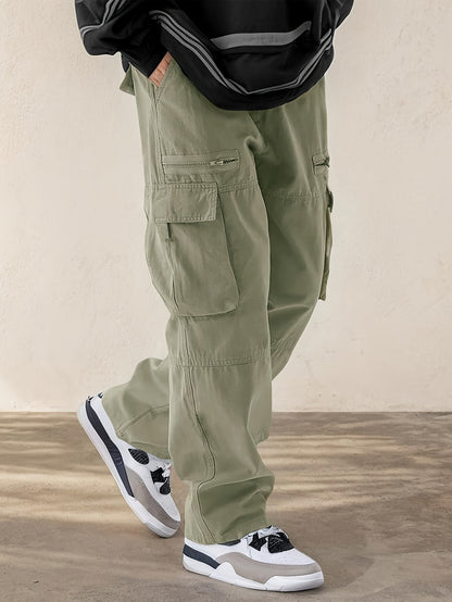 Cargo Broek Heren - Wijde Fit met Grote Zijvakken | Casual