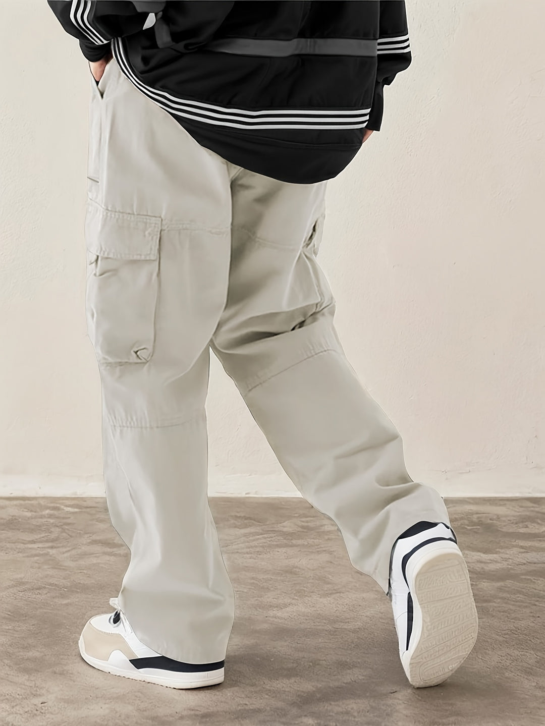 Cargo Broek Heren - Wijde Fit met Grote Zijvakken | Casual