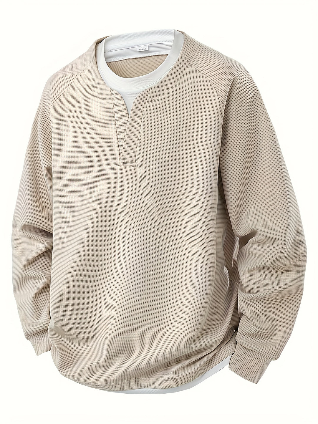 Sweater Heren - Oversized Ronde Hals met Lange Mouwen | Relaxed Fit