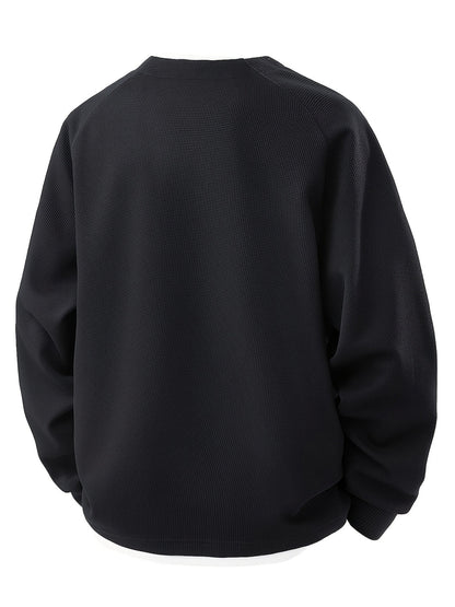 Sweater Heren - Oversized Ronde Hals met Lange Mouwen | Relaxed Fit