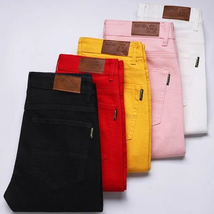 Jeans Heren - Slim Fit Straight met Strakke Pasvorm | Casual