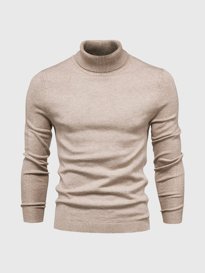 Truien Heren - Slim fit met Hoge kraag en Klassieke Mouwen | Rekbaar