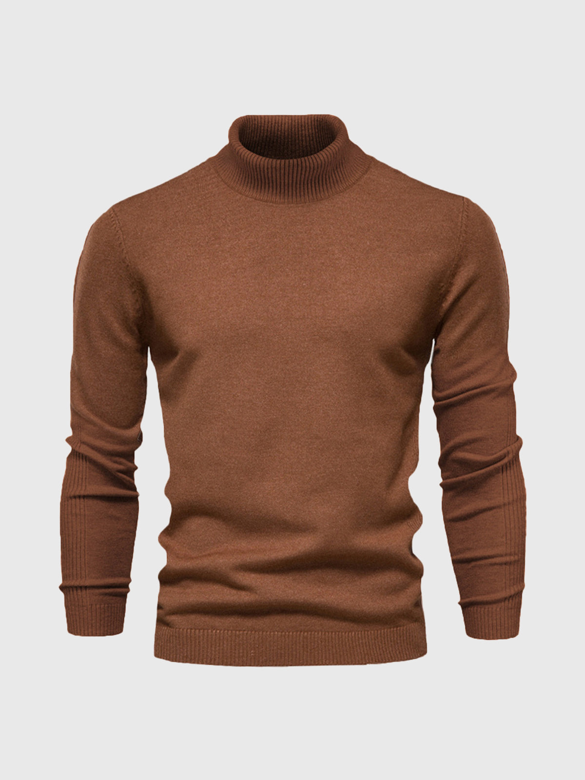Truien Heren - Slim fit met Hoge kraag en Klassieke Mouwen | Rekbaar