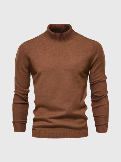 Truien Heren - Slim fit met Hoge kraag en Klassieke Mouwen | Rekbaar