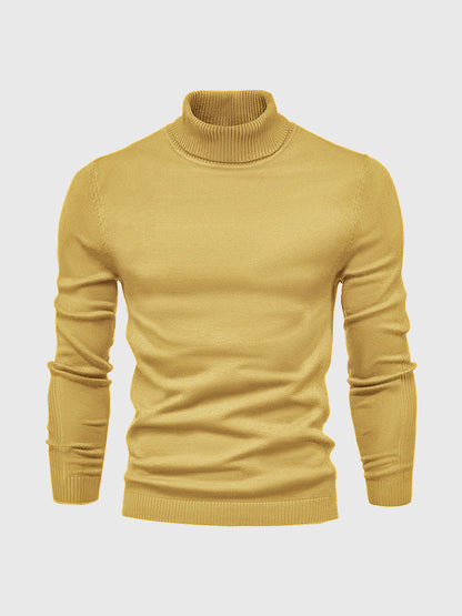 Truien Heren - Slim fit met Hoge kraag en Klassieke Mouwen | Rekbaar