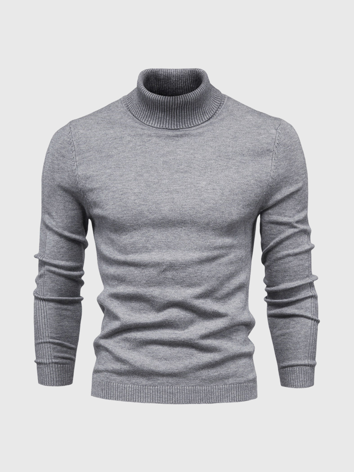 Truien Heren - Slim fit met Hoge kraag en Klassieke Mouwen | Rekbaar