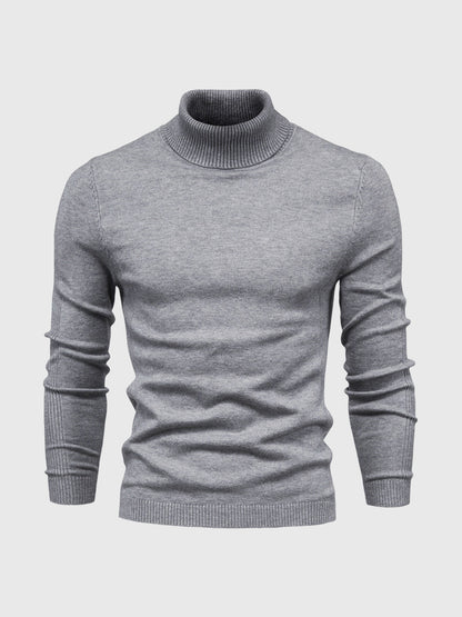 Truien Heren - Slim fit met Hoge kraag en Klassieke Mouwen | Rekbaar