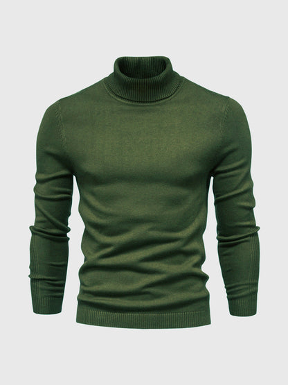 Truien Heren - Slim fit met Hoge kraag en Klassieke Mouwen | Rekbaar