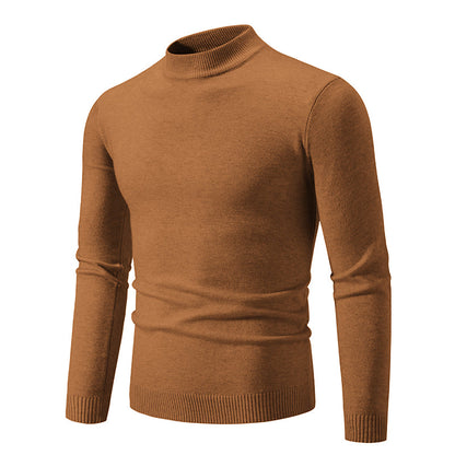 Truien Heren - Slim Fit met Halfhoge Col en Lange Mouwen | Klassiek