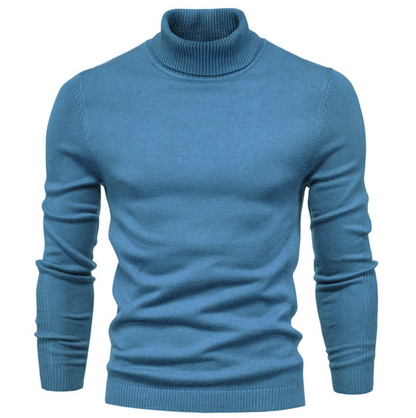 Sweater Heren - Coltrui met Lange Mouwen | Slim Fit