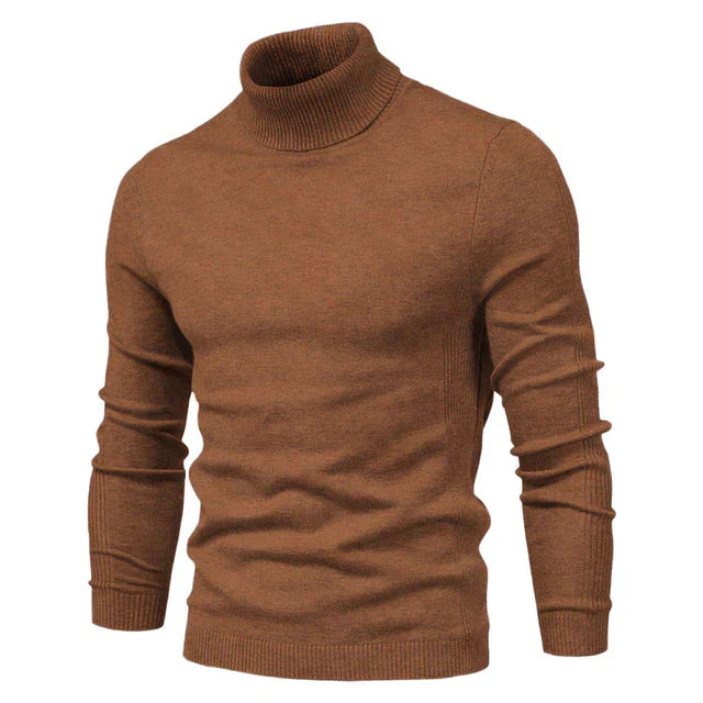 Sweater Heren - Coltrui met Lange Mouwen | Slim Fit