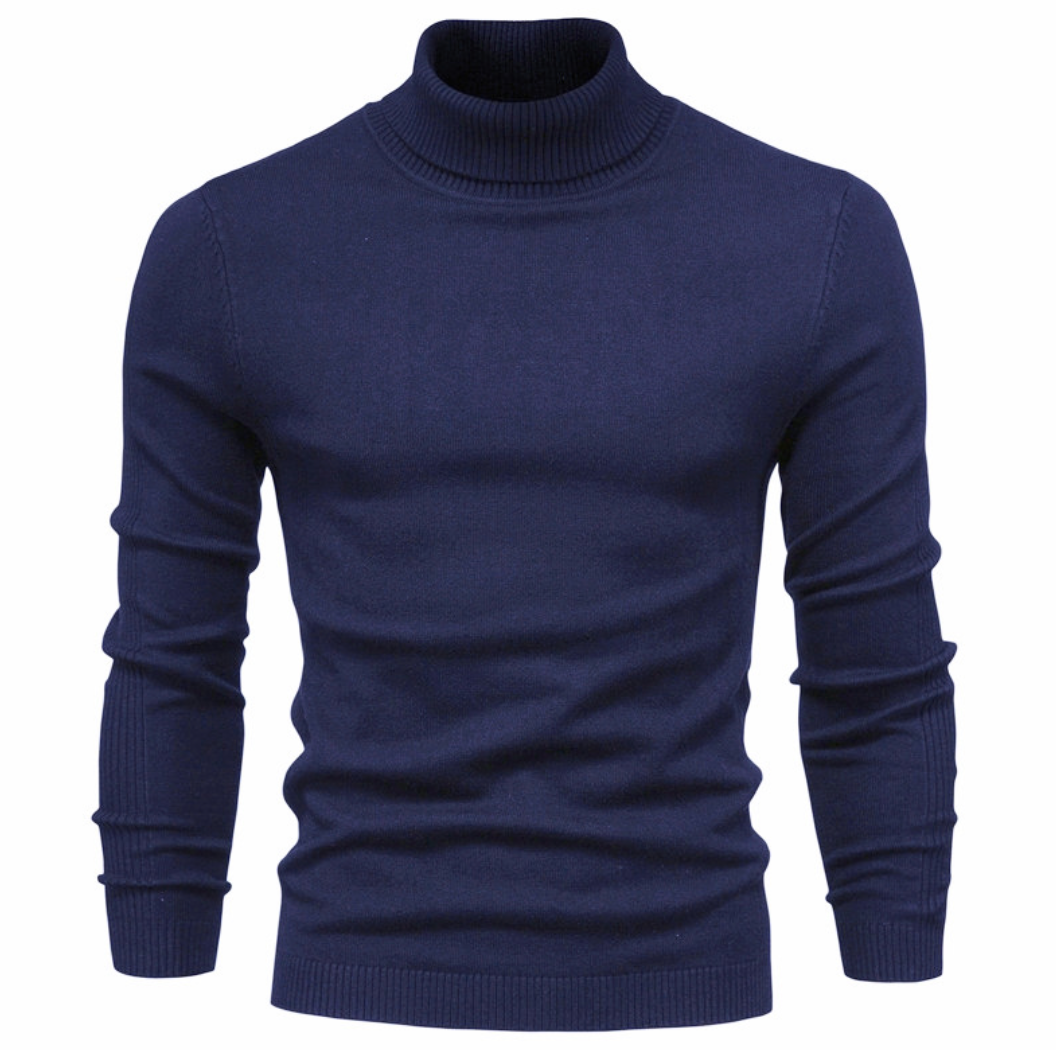 Sweater Heren - Coltrui met Lange Mouwen | Slim Fit