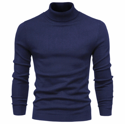 Sweater Heren - Coltrui met Lange Mouwen | Slim Fit