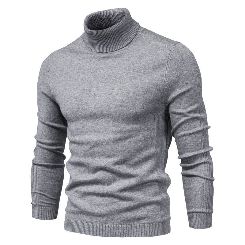Sweater Heren - Coltrui met Lange Mouwen | Slim Fit