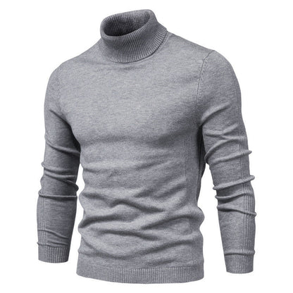 Sweater Heren - Coltrui met Lange Mouwen | Slim Fit