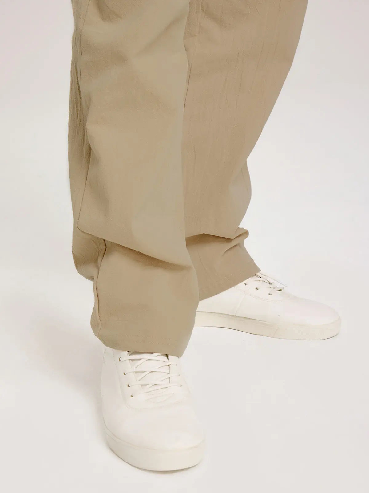 Daan - Casual Linnen Broek Heren met Trekkoord en Elastische Tailleband