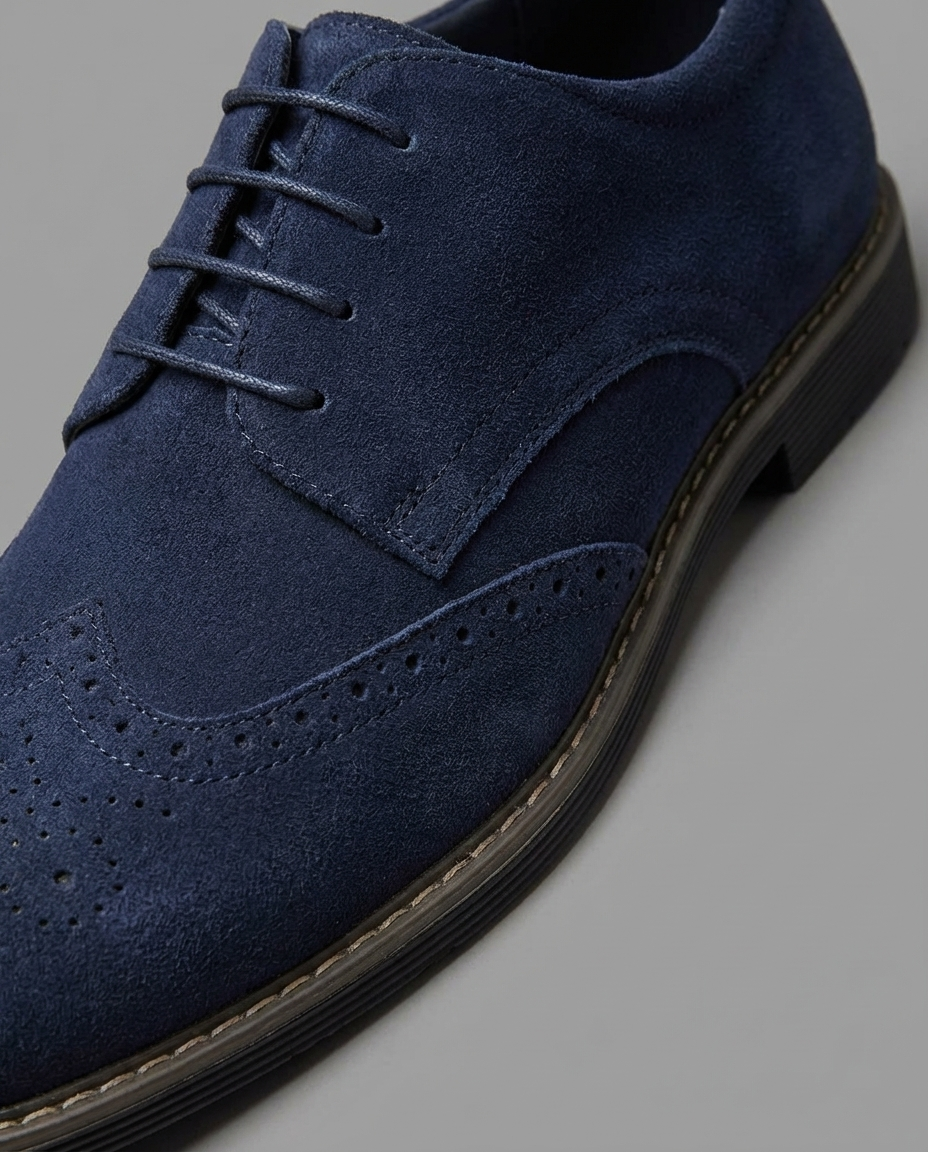 Daan - Heren Nette Schoenen Smart Casual met Veters en Stevige Zool