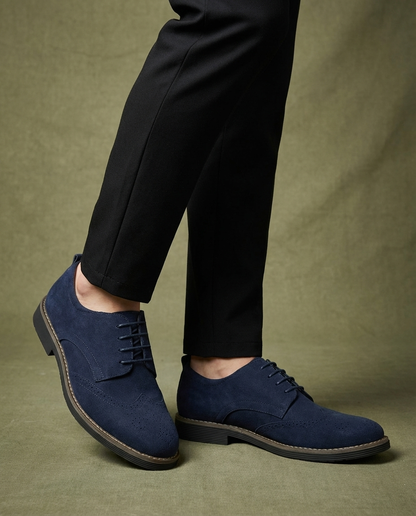 Daan - Heren Nette Schoenen Smart Casual met Veters en Stevige Zool