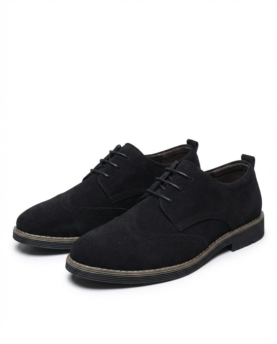 Daan - Heren Nette Schoenen Smart Casual met Veters en Stevige Zool
