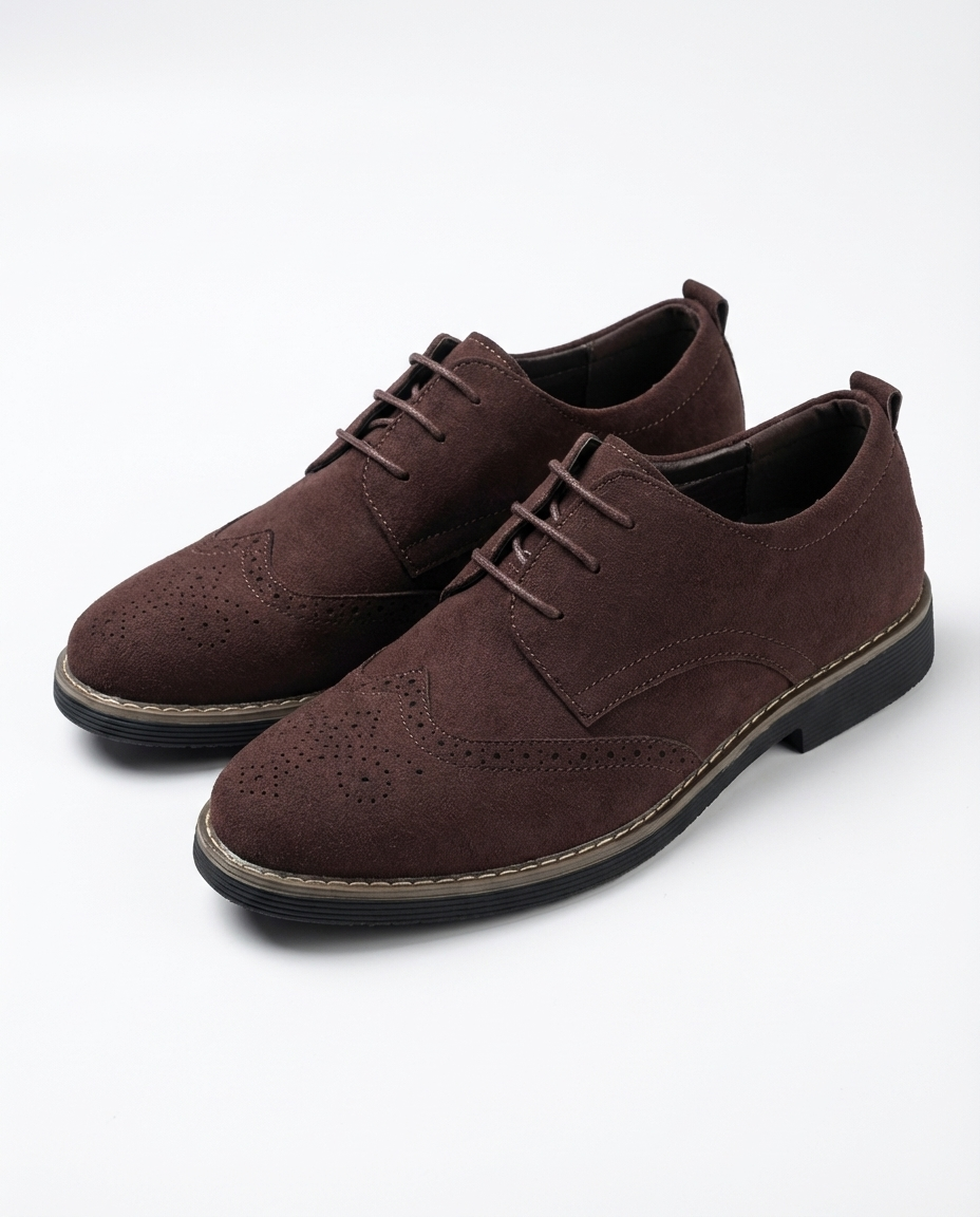 Daan - Heren Nette Schoenen Smart Casual met Veters en Stevige Zool