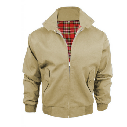 Daan - Heren Tussenjas Casual Smart voor de Herfst met Ritssluiting