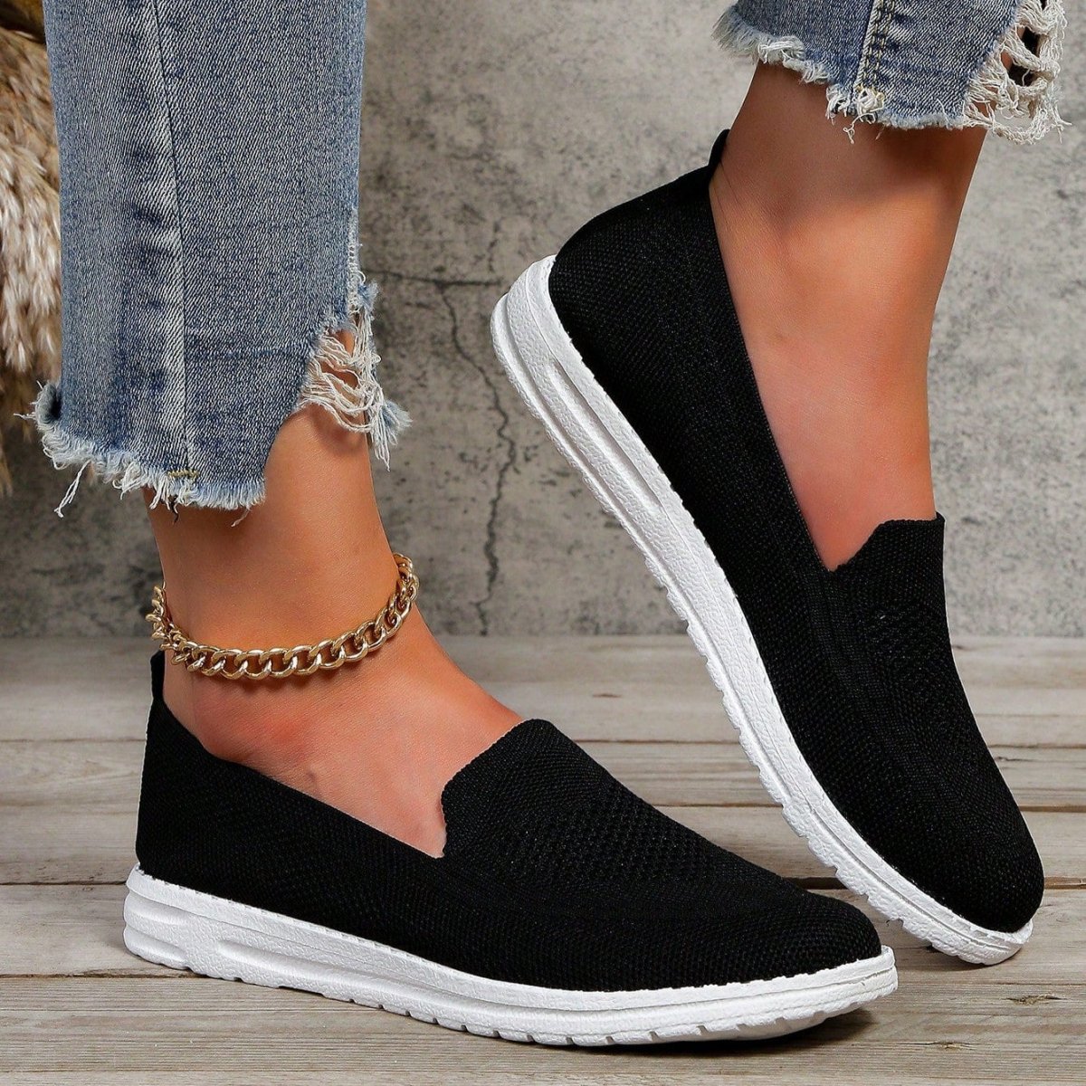 Eva - Casual Comfort Instappers Dames met Lichtgewicht Zool en Brede Pasvorm