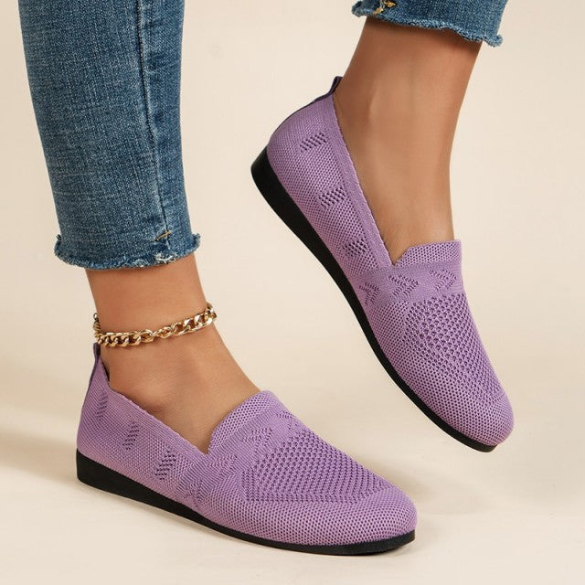Eva - Stijlvolle Loafers Dames met Ondersteunende Zool en Flexibele Pasvorm