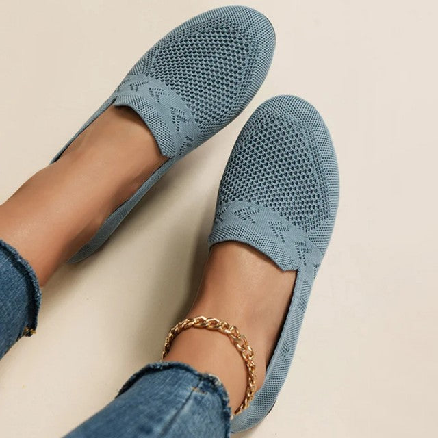 Eva - Stijlvolle Loafers Dames met Ondersteunende Zool en Flexibele Pasvorm