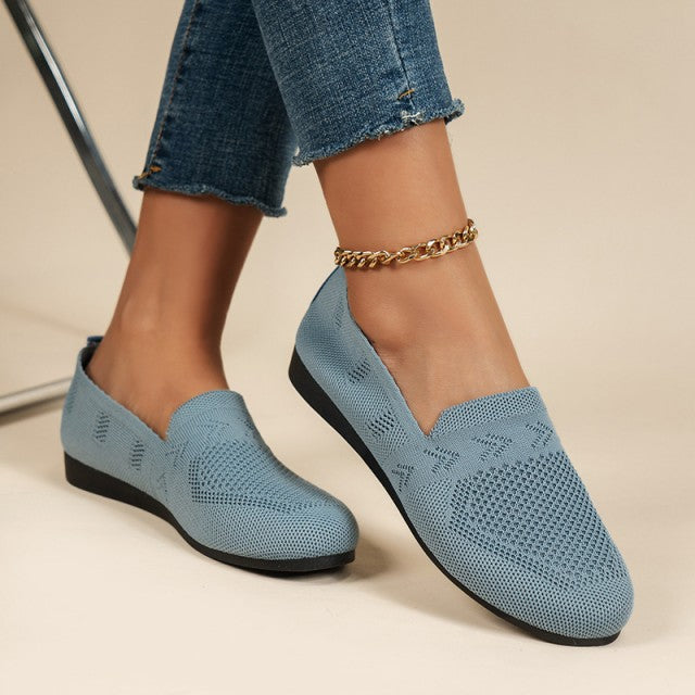Eva - Stijlvolle Loafers Dames met Ondersteunende Zool en Flexibele Pasvorm