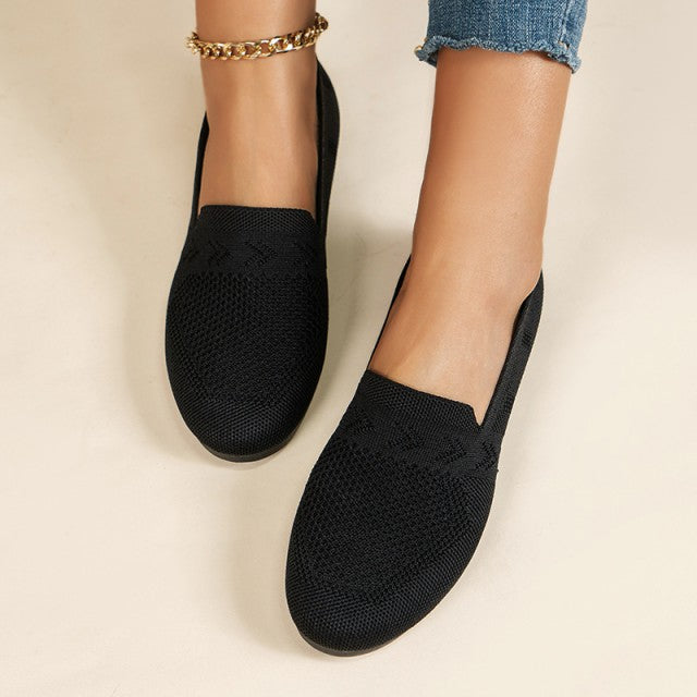 Eva - Stijlvolle Loafers Dames met Ondersteunende Zool en Flexibele Pasvorm