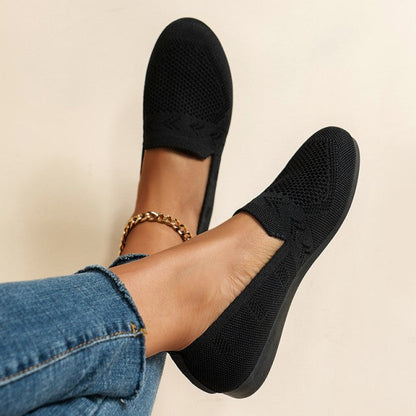 Eva - Stijlvolle Loafers Dames met Ondersteunende Zool en Flexibele Pasvorm