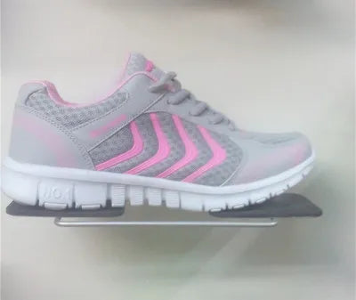 Sneakers Dames - Luchtige Sportschoen met Veters | Actief