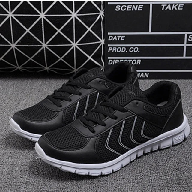 Sneakers Dames - Luchtige Sportschoen met Veters | Actief