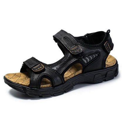 Femke - Stoere Orthopedische Sandalen Dames met Klittenbandsluiting en Profielzool