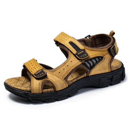 Femke - Stoere Orthopedische Sandalen Dames met Klittenbandsluiting en Profielzool