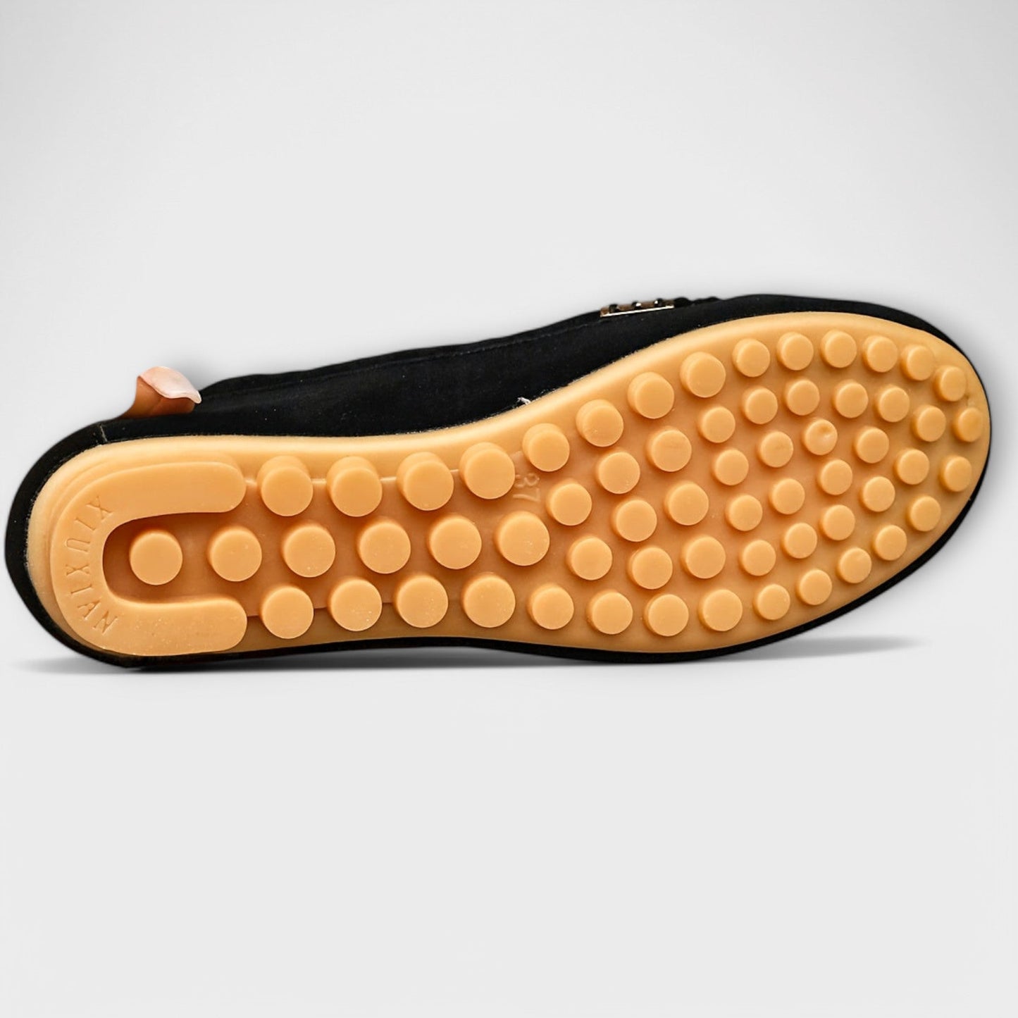 Fenna - Casual Orthopedische Instappers Dames met Ondersteunende Zool en Gouden Detail