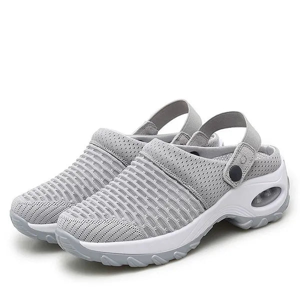 Fenna - Casual Orthopedische Instappers Dames met Luchtzool en Slingback