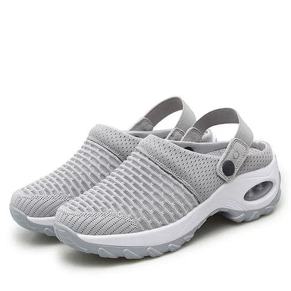 Fenna - Casual Orthopedische Instappers Dames met Luchtzool en Slingback